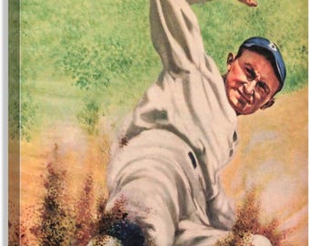 Ty Cobb Slide by Alton S. Tobey