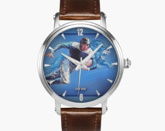 1934 Löwenlegenden-Armbanduhr: Historische Fußballkunst, Automatikwerk