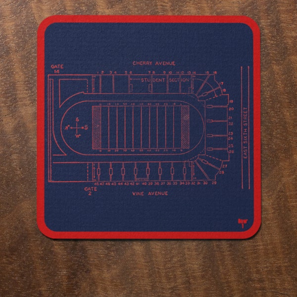Stadium Map Coasters Etsy