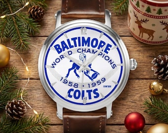 Baltimore Colts Art Watch: 1958 World Champs, Automatic Movement