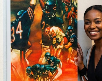 1985 Chicago Bears Canvas Art