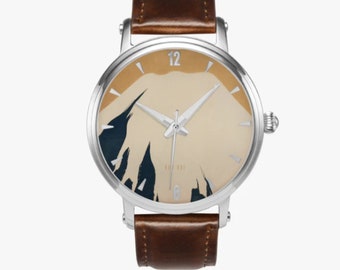 Mt. Fuji Art Watch: Kamisaka Sekka 1909 Design, Automatic Movement