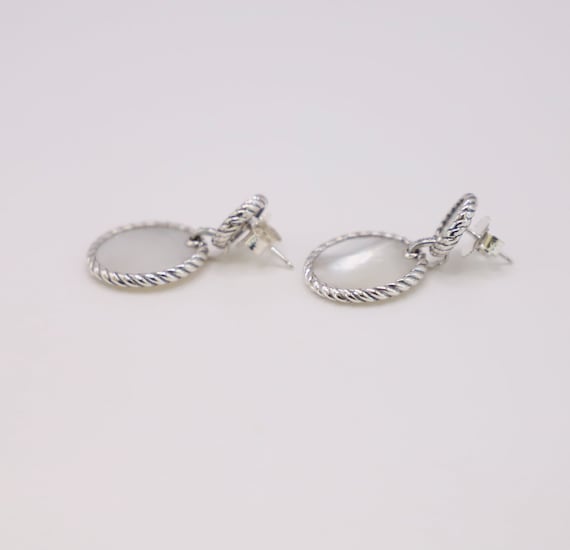 David Yurman Sterling Silver Elements Double Drop… - image 3