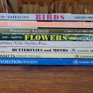 Vintage Golden Guide Books