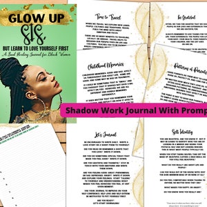Self Care Journal: Shadow Work Prompts, Wellness Journal (Printable PDF)