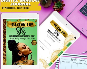 Black Girl Shadow Arbeitsbuch: Meditation & Selbstliebe (Digitaler Download)