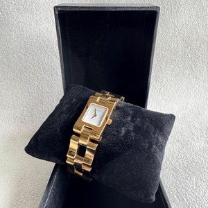 Vintage GUCCI Gold Plated Stainless Steel Watch