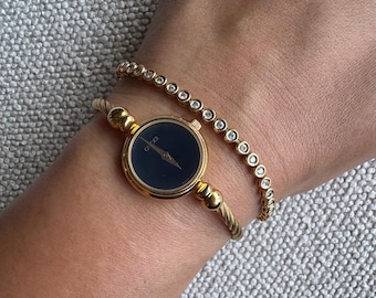 Vintage GUCCI 2700L Cable Bangle Watch - Etsy