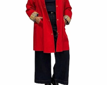 Vintage BURBERRY Hooded Coat