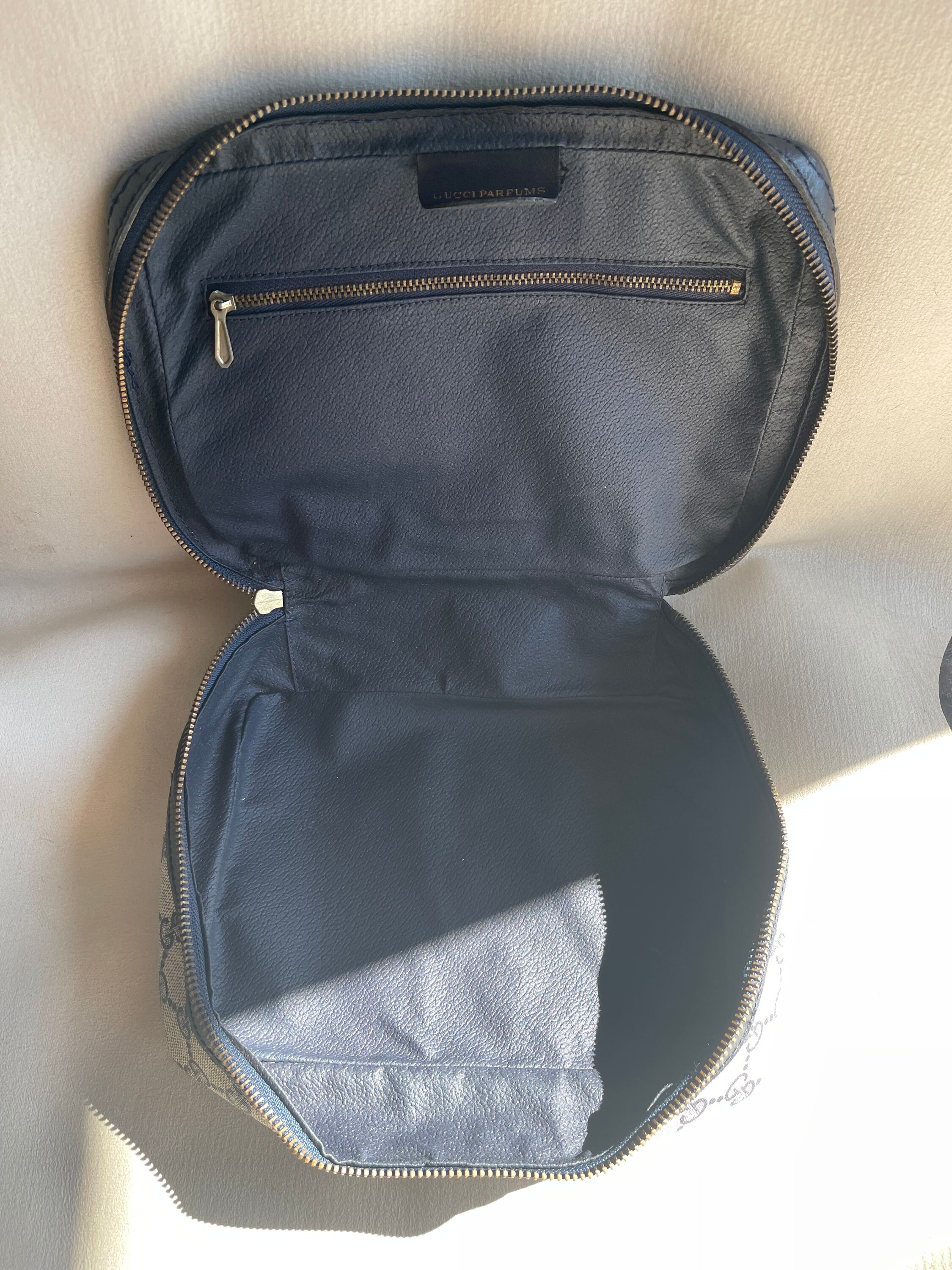 Vintage GUCCI Toiletry/cosmetic Pouch - Etsy