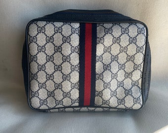 Vintage GUCCI Toiletry/Cosmetic Pouch