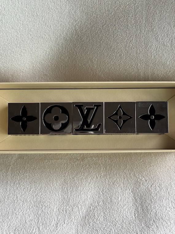 Authentic LV Metal Magnetic Cube Game (decorative Accents) - Etsy