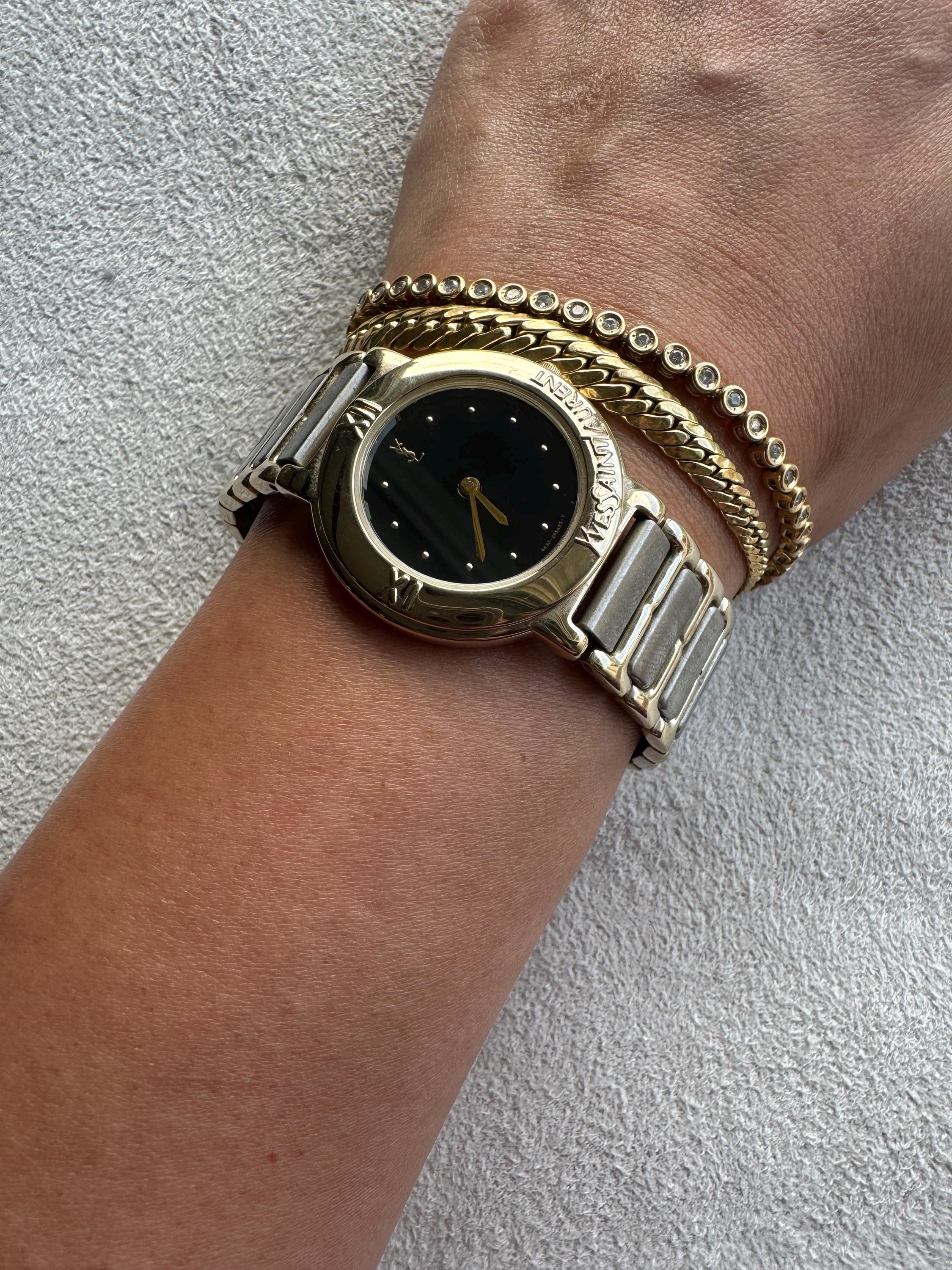 Vintage Ysl Two Tone Watch - Etsy display picture 3
