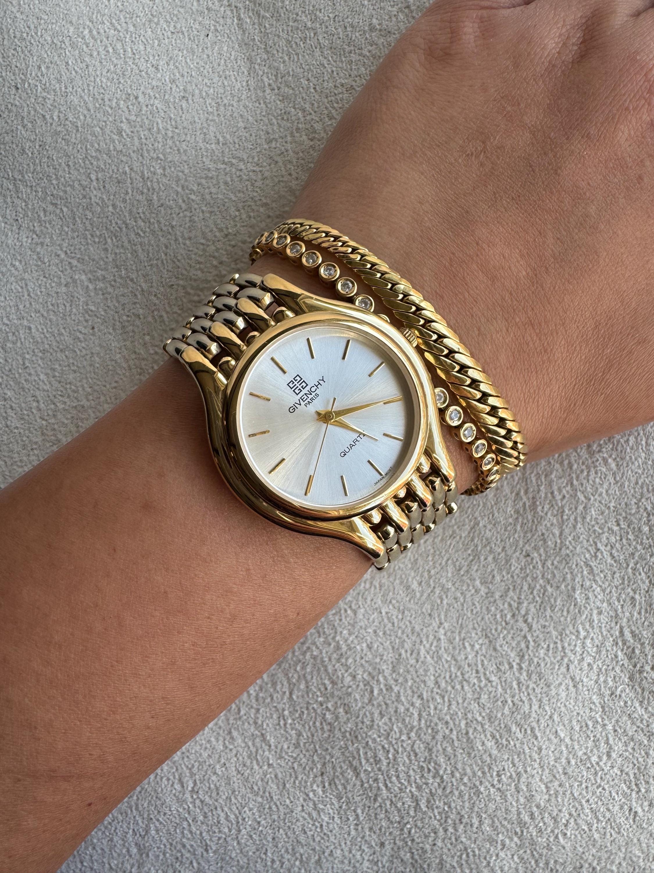 Vintage GIVENCHY Gold Plated Quartz Watch (unisex Style) - Etsy