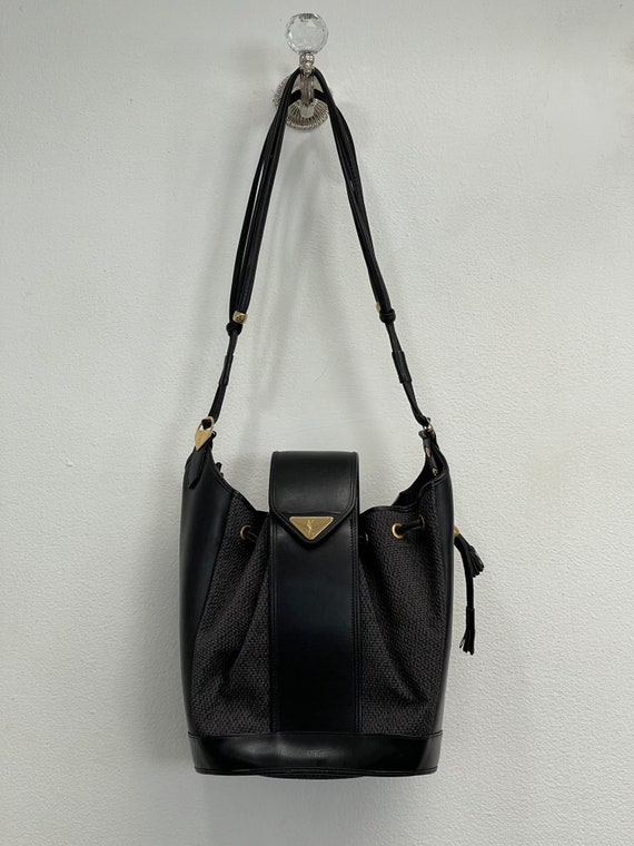 Vintage YVES SAINT LAURENT Bucket Bag, Circa 1980s Gem