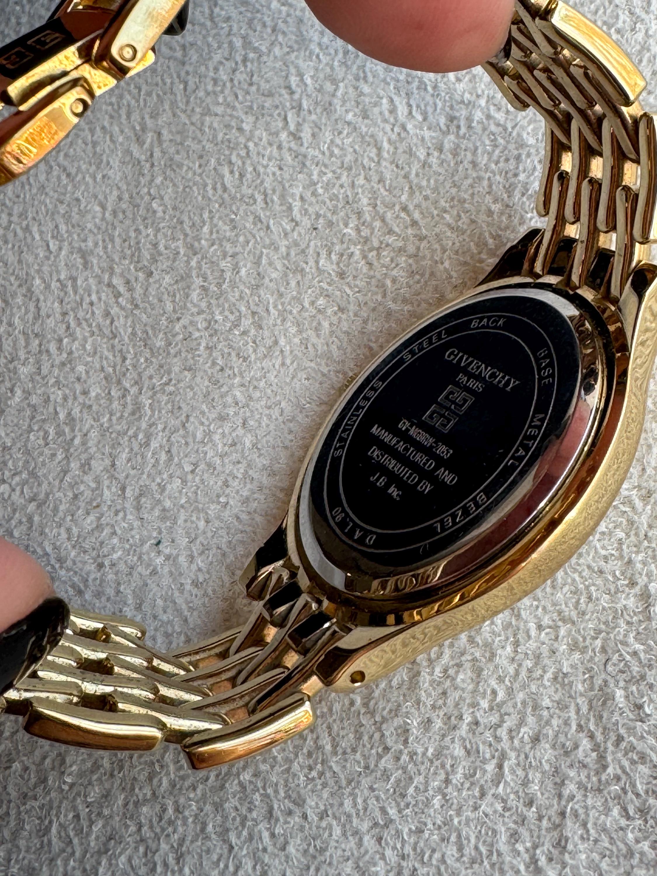 Vintage GIVENCHY Gold Plated Quartz Watch (unisex Style) - Etsy
