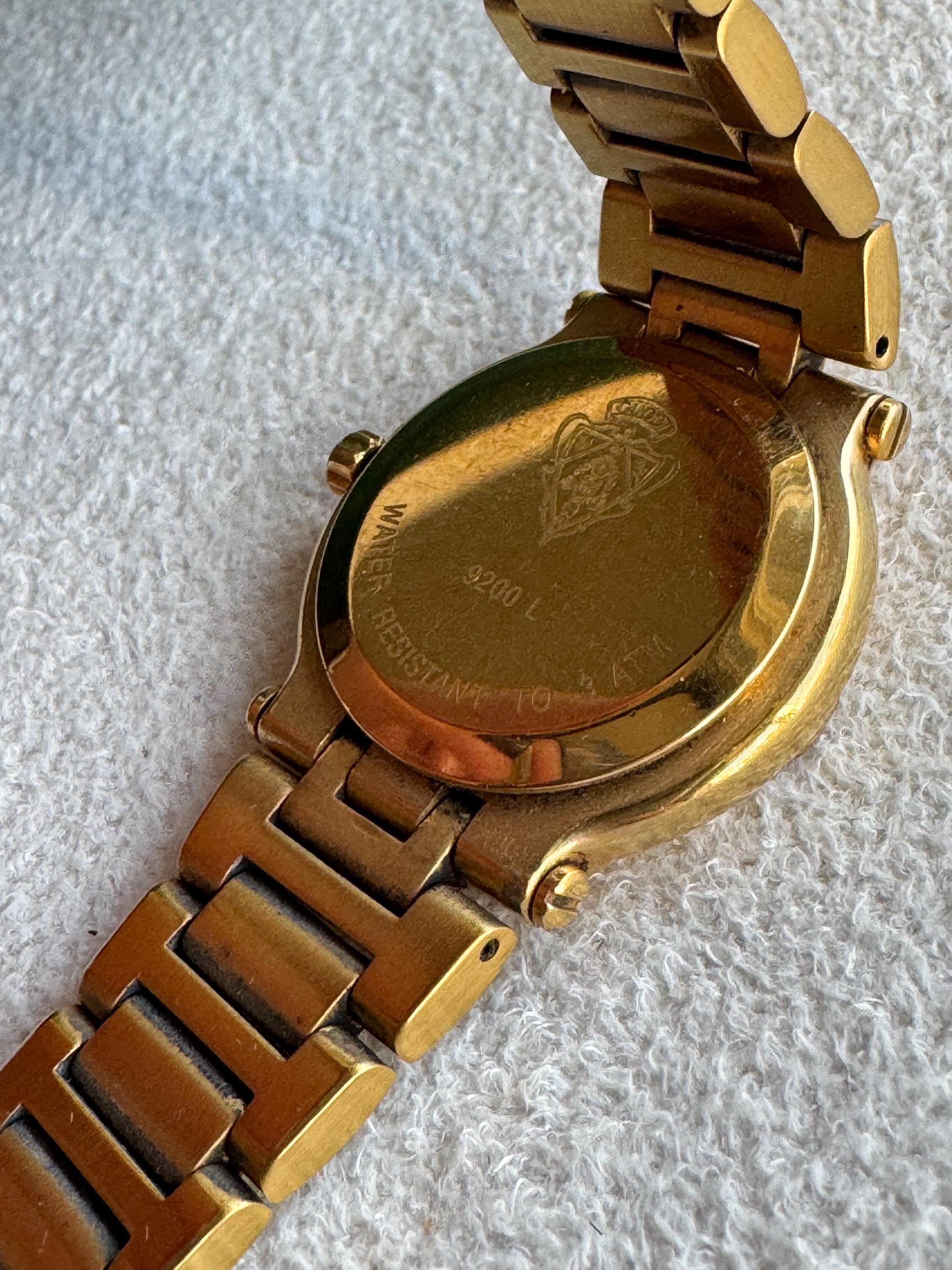 Gucci ゴールドクラシック時計 箱付き gucci watch mens Gold Plated 3300 M Quartz | eBay