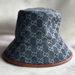 Gucci GG Canvas Bucket Hat - Etsy