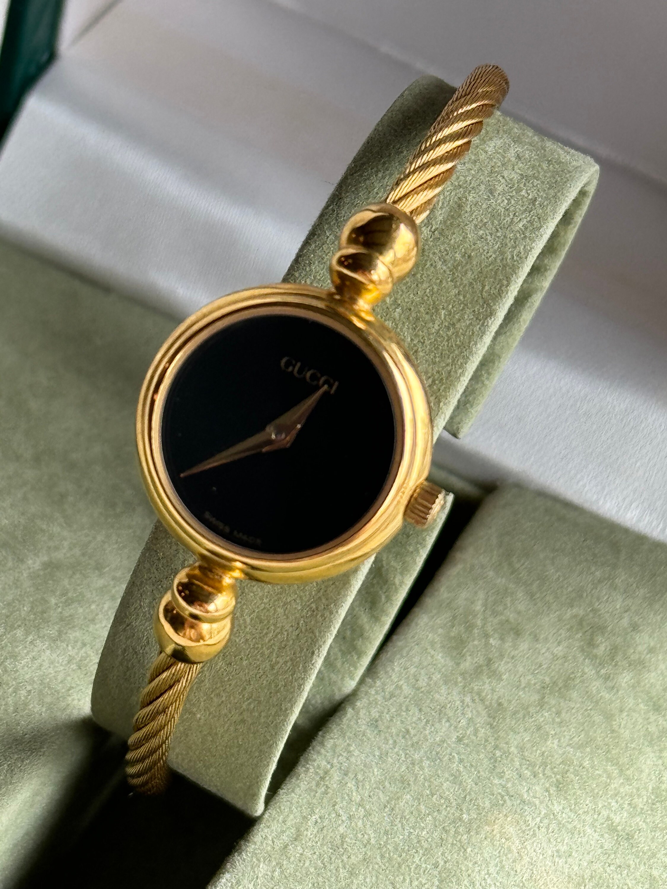 Gucci 2700l twisted cable bangle watch sale