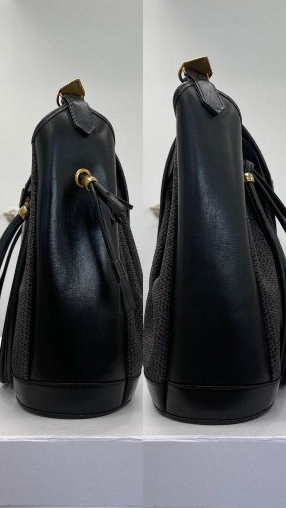 Vintage YVES SAINT LAURENT Bucket Bag, Circa 1980s Gem