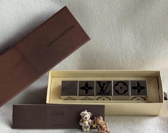 Authentic LV Metal Magnetic Cube Game (decorative Accents) - Etsy