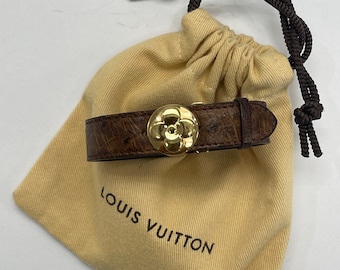 Louis Vuitton Black Wish Bracelet