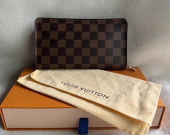 Authentic LOUIS VUITTON Damier Long Wallet