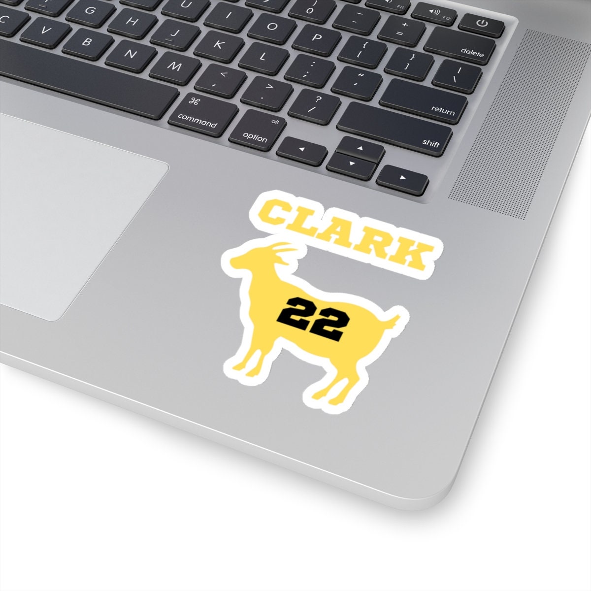 Caitlin Clark Basketball GOAT Sticker, Caitlin Clark Sticker