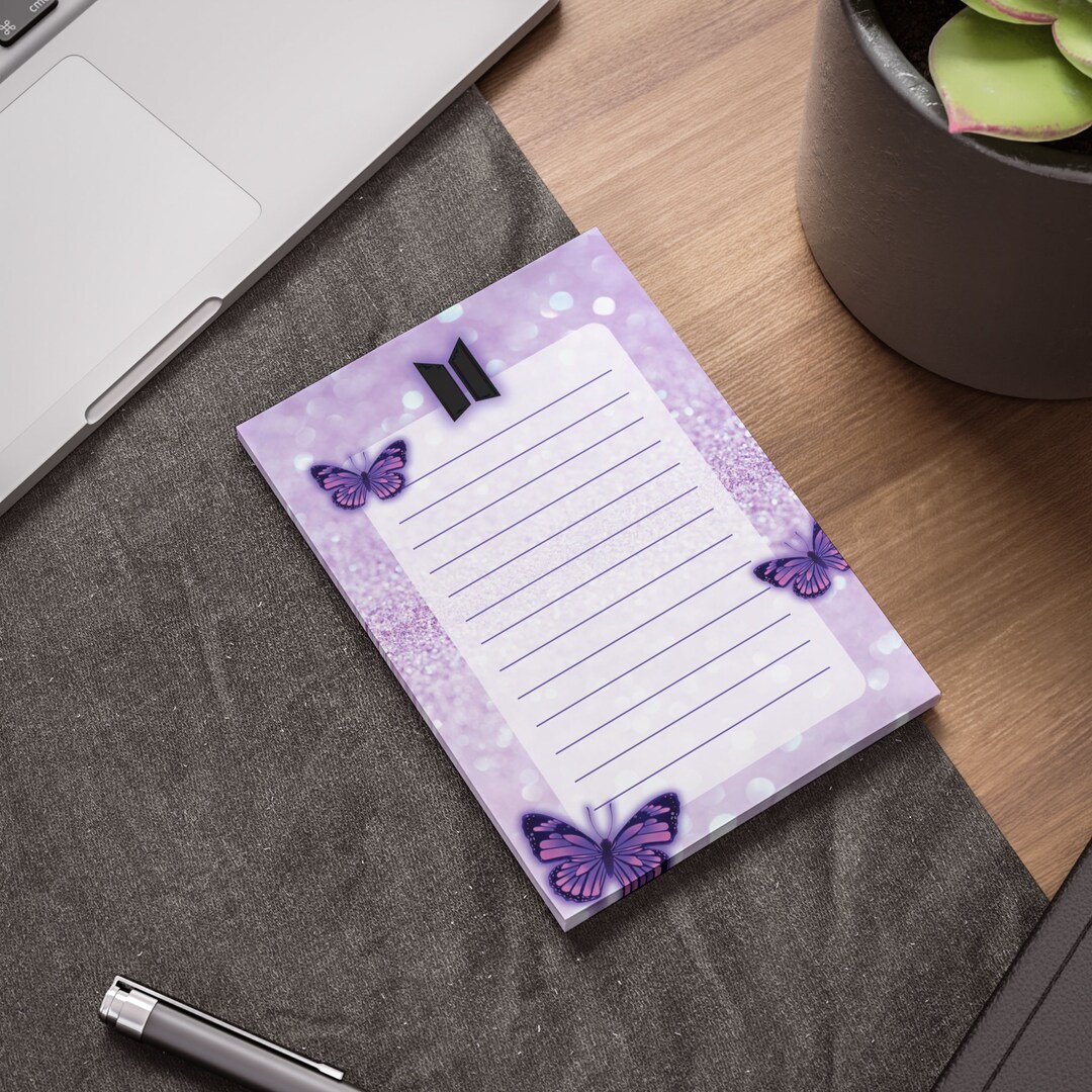 BTS Post-it® Note Pads Kpop Stationery BTS Gifts for Kpop - Etsy