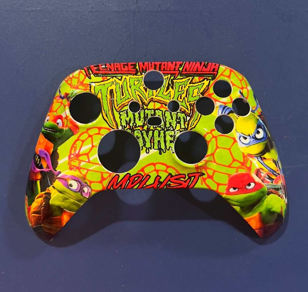 Mutant Mayhem Tmnt Custom Controller Shell for Xbox S/X Front Etsy