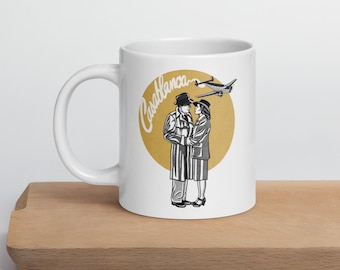 Casablanca | Mug | Ingrid Bergman | Humphrey Bogart