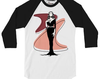 La Vampira / Camiseta de béisbol /