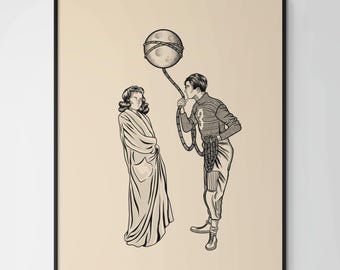 It's a Wonderful Life | Lasso The Moon | Print