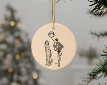 Lasso The Moon | It's A Wonderful Life | Ceramic Ornament