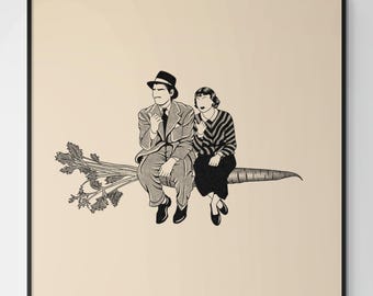 It Happened One Night | Hitchhiking | Print