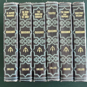 W. Somerset Maugham Hardcover Book Set: Vintage Collier & Son Editions