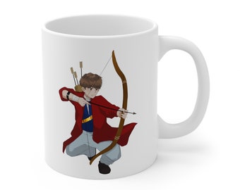 Arash the Archer Ceramic Mug 11oz