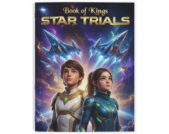 Book of Kings Star Trials Coloring Book | Sci-Fi Adventure Kids Activity
