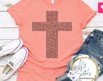 Old Rugged Cross T-Shirt: Christian Unisex Soft Cotton Tee