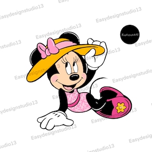 Minnie swimsuit PNG - Minnie Summer vacations PNG - popular design png