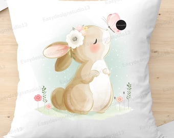Easter Bunny Sublimation Design, bunny Clipart PNG, Easter Bunnies png, Sublimation spring bunny, Png File Digital DOWNLOAD