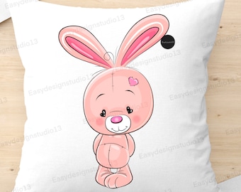 Easter Bunny Sublimation Design, bunny Clipart PNG, Easter Bunnies png, Sublimation spring bunny, Png File Digital DOWNLOAD