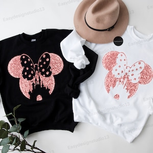Glitter Minnie Mouse Ears Clip Art Png Clip Art Png Sublimation Minnie Head Instant Download Glitter Pattern