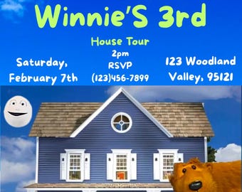 Invitation à l'Ours dans la Grande Maison Bleue