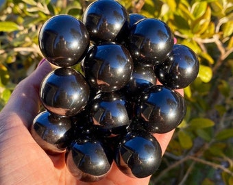 Sphères d'hématite magnétiques de 24 mm (4 achetées, 1 offerte)
