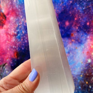 Selenite Obelisk