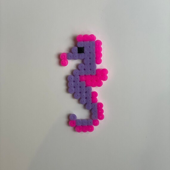 Perler Bead Seahorse Ocean Animal Etsy Canada