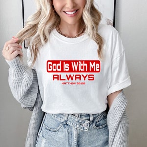 God Is With Me Always PNG