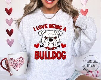 Bulldogs Valentine PNG (Not A Cut File)