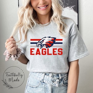Eagles Red and Navy PNG (Not A Cut File)